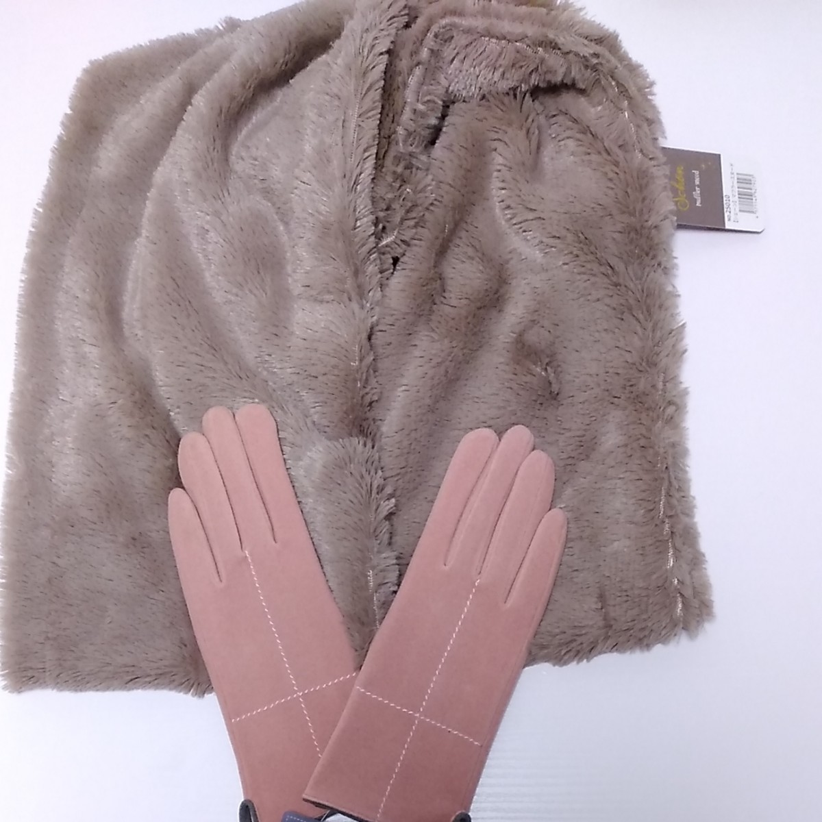 新品未使用】アナスイミニ マフラー 手袋 ニットキャップセット