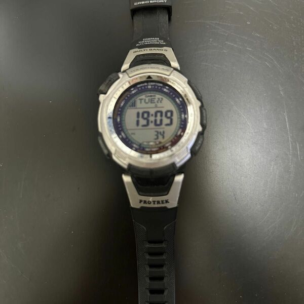 CASIO PROTREK Super Sim Line タフソーラー 電波時計 MULTI BAND5 PRW-1300J