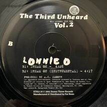 レア・オールドスクール Tootskee + Czar MC / Lonnie O - The Third Unheard Vol. 2 / Stones Throw / EGON_画像3