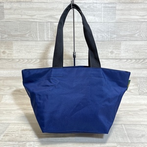 Herve Chapelier/ Herve Chapelier / boat shape tote bag / navy / France made / handbag 