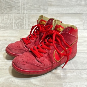 NIKE/ナイキ/SB DUNK HI PREMIUM/エスビー ダンクハイ プレミアム/CHINESE NEW YEAR/レッド/24.0cm/スニーカー/313171-667