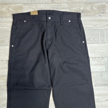 児島ジーンズ×富士金梅/KOJIMA JEANS/フラッシャー付き/ペインターパンツ/RNB-1263/新品/希少サイズ38/ブラック_画像3