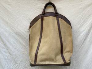  valuable 50s60s Japan Air Lines JAL Zip attaching length length tote bag JAPAN VINTAGE Japan Vintage lining attaching Landau 1840