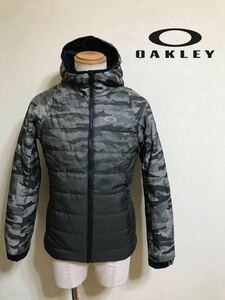 【新品】 OAKLEY ENHANCE INSULATION QUILTING JACKET オークリー 中わた ジャケット ジップパーカ トップス 日本サイズS 長袖 カモフラ柄