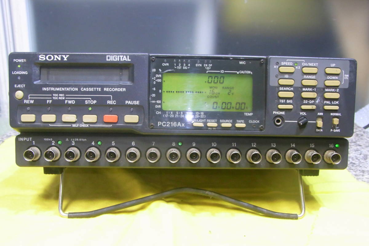 しました ヤフオク! - データレコーダ PC216Ax ソニーダットレコーダー ...