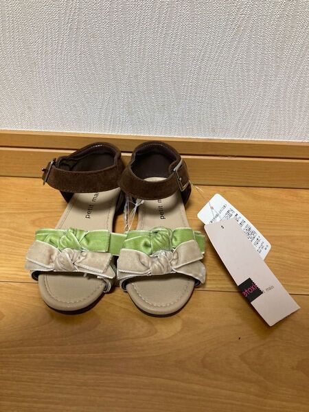 petit main キッズシューズ 靴 サンダル 15cm