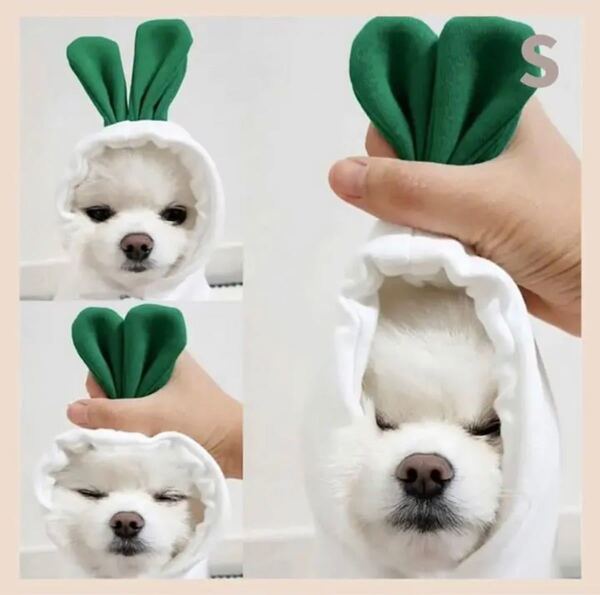 【Sサイズ】 犬服 ドッグウェア ペットウェア にゃんこ 寒さ対策 かわいいねこ