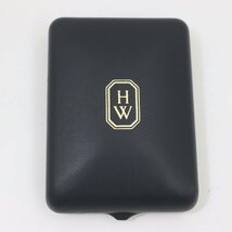 IT9TVDXUP3YW 即決 本物 HARRY WINSTON ハリーウィンストン ネックレス ケース アクセサリー ジュエリー 持ち運び 旅行 コレクション_画像2