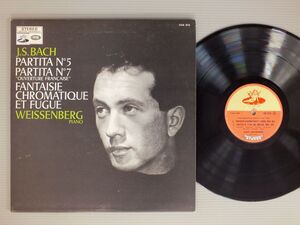 ● Франция LP Weissenberg/Bach Partita No5 и NO7 ●