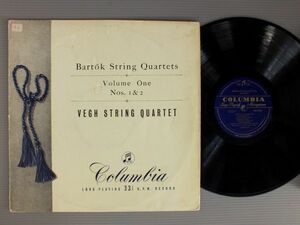 ●英LP VEGH SQ/BARTOK SQS VOLUME ONE NOS1 & 2●