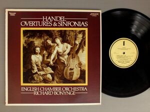 ●米LP BONYNGE/HANDEL-OVERTURES & SINFONIAS●