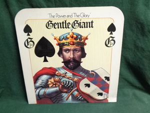 GENTLE GIANT/THE POWER AND THE GLORY●LP