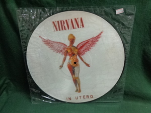 NIRVANA/IN UTERO*LP Picture record 