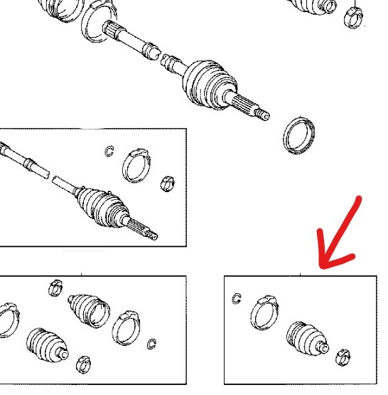 トヨタ純正ドライブシャフトブーツの値段と価格推移は？｜件の売買