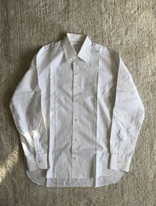 【美品】THE ROW メンズ 白シャツ 15.5 ホワイト シャツ Mサイズ