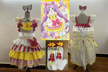 高品質 新作 実物撮影！ プリパラ 真中らぁら コスプレ衣装 風 靴とウィッグ 別売り_画像1