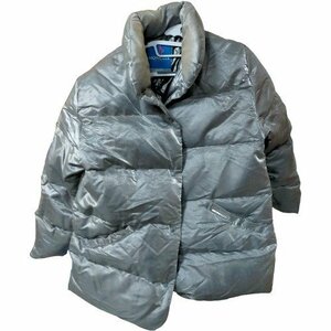 X8751N 中古品 モンクレール MONCLER ダウン ジャケット　グレー　レディース　サイズ1