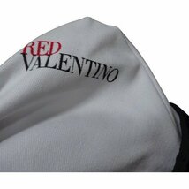 D13665N◆ 中古美品 RED Valentino レッドヴァレンティノ 半袖 ワンピース 黒 サイズＳ 肩部分シースルー ファッション レディース_画像8