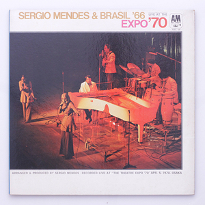 Live at EXPO '70 / SERGIO MENDES & BRASIL'66　国内盤Wジャケット 大阪万博 大阪万博ホール