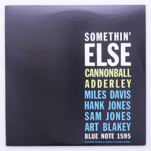 美盤　Julian &#34;Cannonball&#34; Adderley / Somethin' Else　Blue Note ST-81595 国内盤 '77press