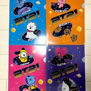 くら寿司　BＴ21 クリアファイル　４枚セット