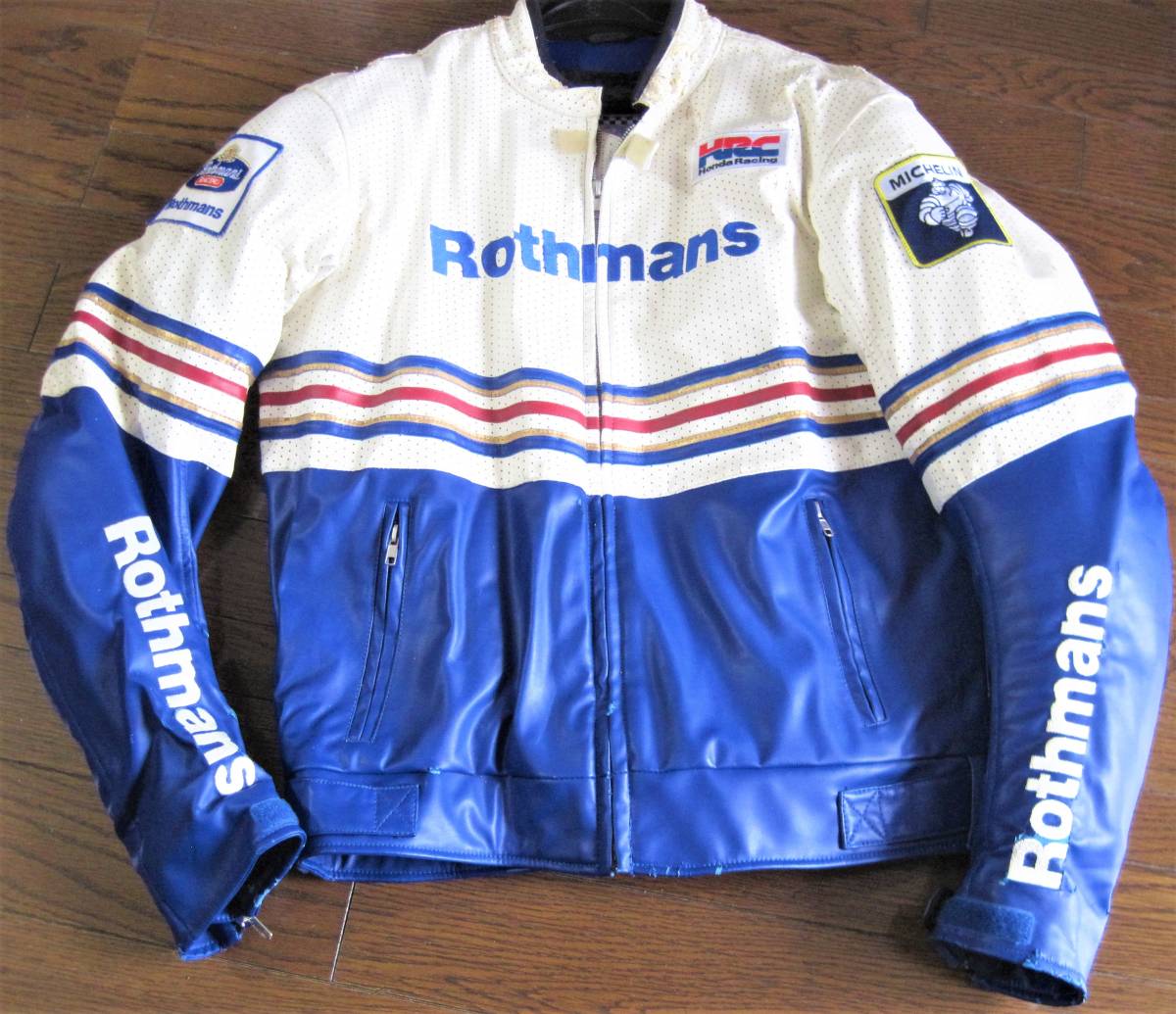 Rothmans HONDA ロスマンズホンダ レーシングジャケット ライダースジャケット 販売本物