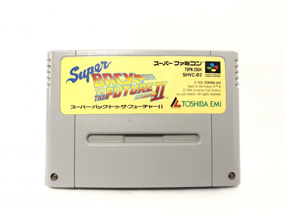 スーパー・バック・トゥ・ザ・フューチャー2】 ゲームチラシ