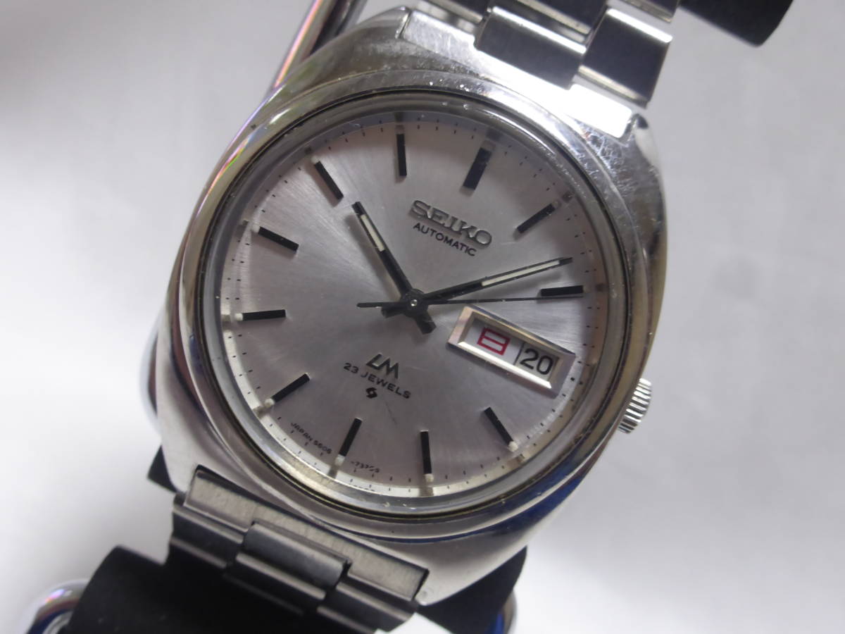 OH済】訳アリ SEIKO ロードマチック 5606-7140 SS 腕時計(アナログ) 値引き 通販  .br