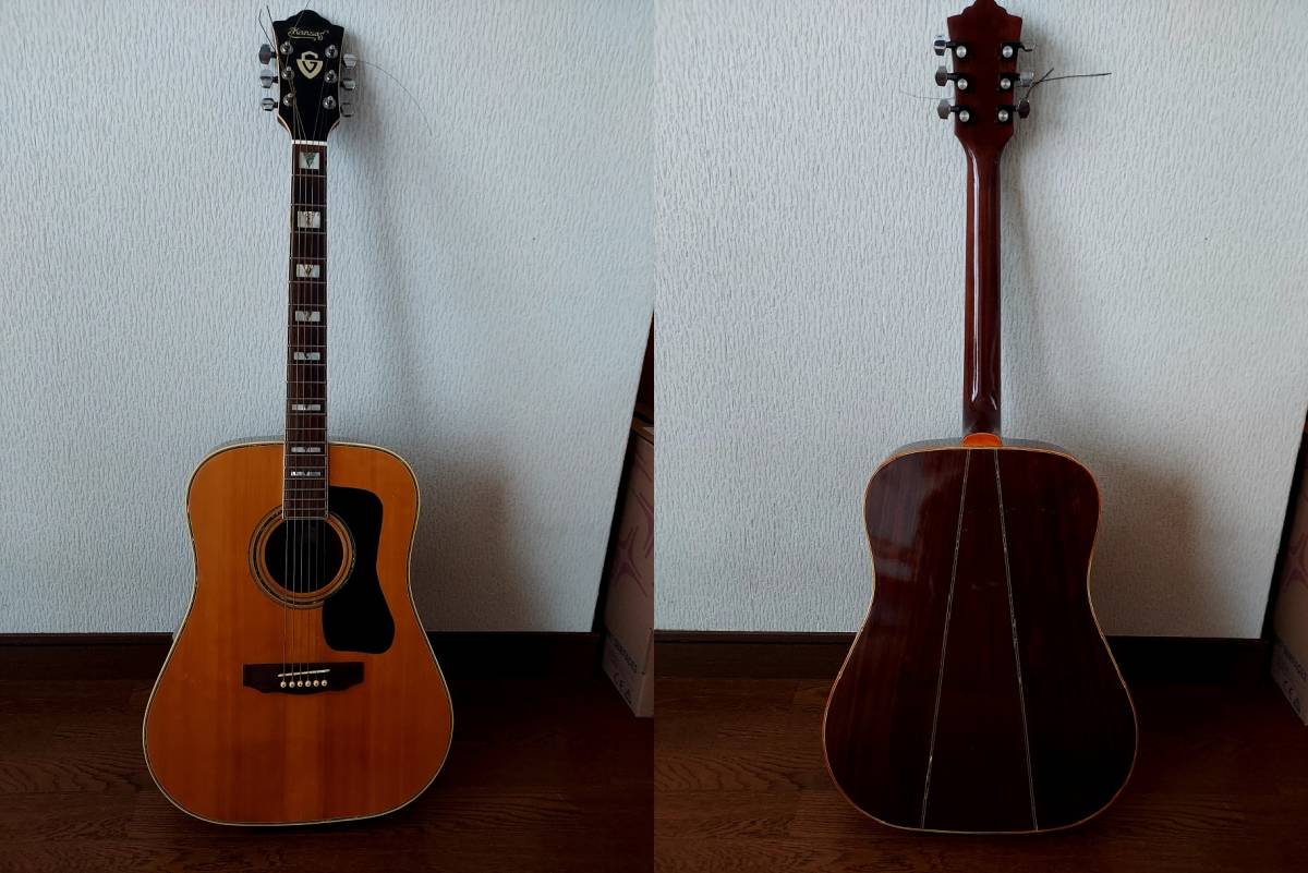 ヤフオク! -「kansas kw-250」(本体) (アコースティックギター)の落札