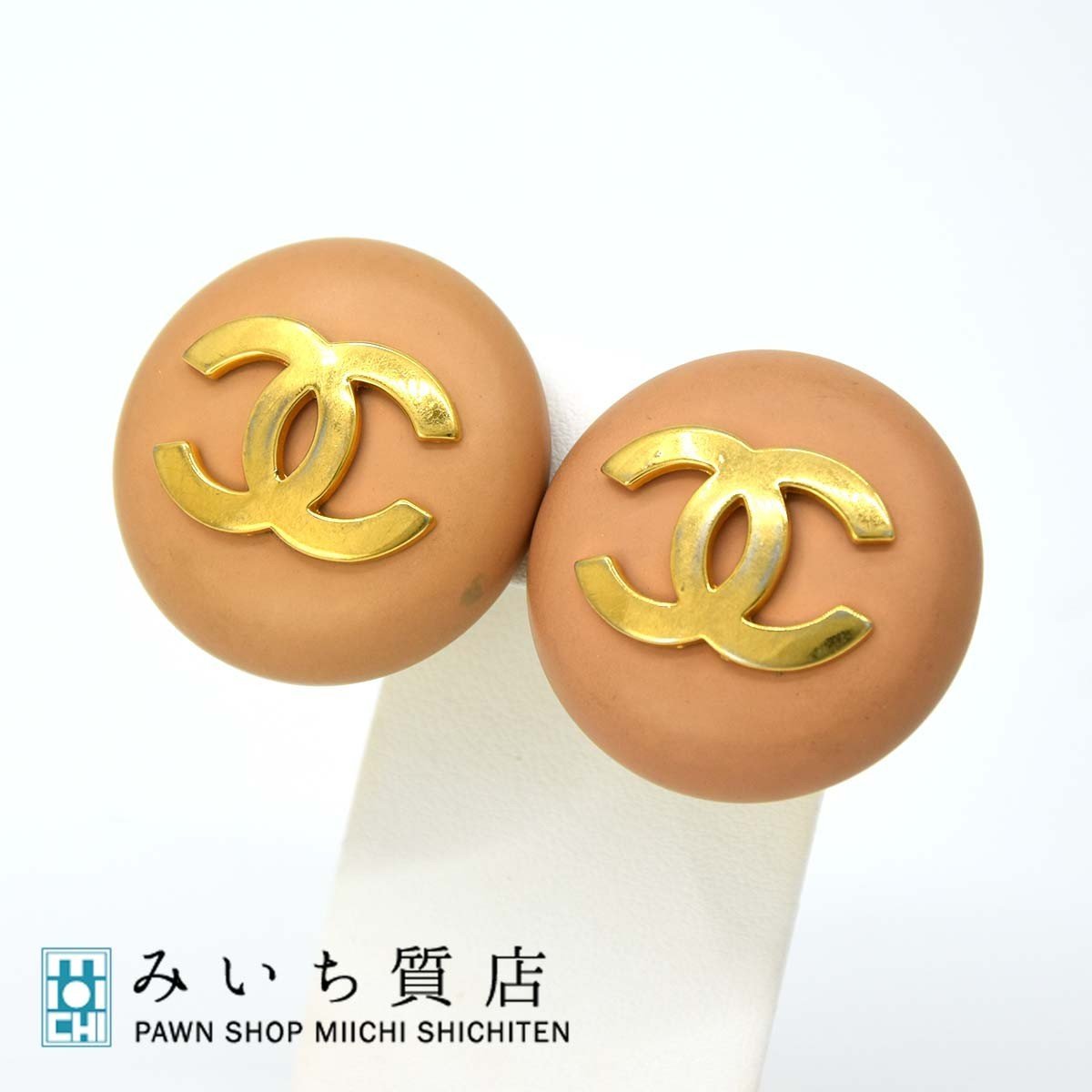 ☆Y1289 美品 シャネル ココマーク クリップ式 イヤリング 01P オフ