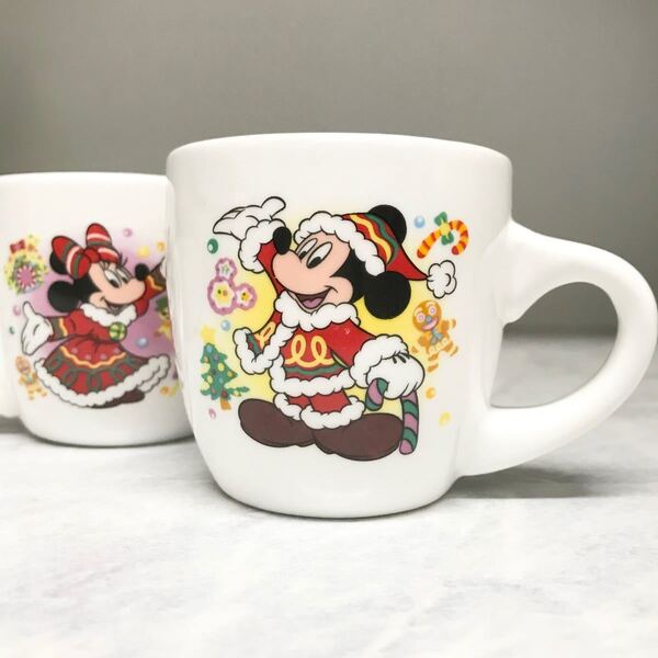 ディズニー ミッキー ミニー マグカップ マグ 2個