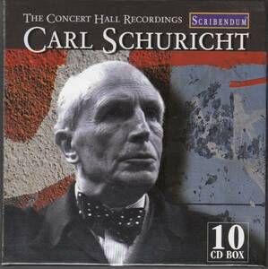 [10CD/Scribendum]ブルックナー:交響曲第7番他/C.シューリヒト&ハーグ・フィルハーモニー管弦楽団 1964.4他