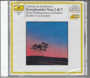 [CD/DG]ベートーヴェン:交響曲第2&7番/カラヤン&ベルリン・フィルハーモニー管弦楽団