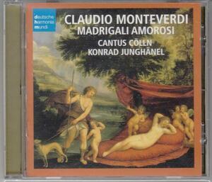 [CD/Dhm]モンテヴェルディ:Sestina - Lagrime d'Amante al Sepolcro dell'Amata他/K.ユングヘーネル&カントゥス・ケルン 1992