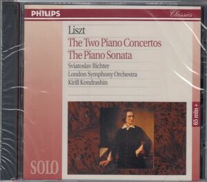 [CD/Philips]リスト:ピアノ協奏曲第1&2番他/S.リヒテル(p)&K.コンドラシン&ロンドン交響楽団