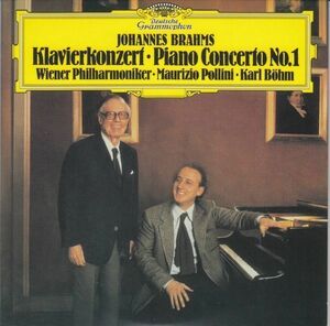 [CD/Dg]ブラームス:ピアノ協奏曲第1番ニ短調Op.15/M.ポリーニ(p)&K.ベーム&ウィーン・フィルハーモニー管弦楽団