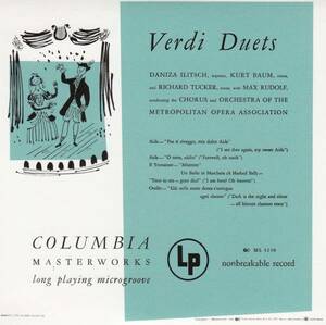 [CD/Sony]ヴェルディ:愛しいアイーダよ(歌劇「アイーダ」より)他/R.タッカー(t)&M.ルドルフ&メトロポリタン歌劇場管弦楽団 1949