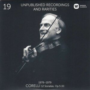 [CD/Warner]コレッリ:ヴァイオリンと通奏低音のためのソナタ第7-12番/Y.メニューイン(vn)&R.ドニントン(vdg)&G.マルコム(cemb) 1978-1979