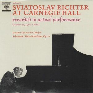 [CD/Columbia]ハイドン:ピアノ・ソナタ第50番他/S.リヒテル(p) 1960.10.25