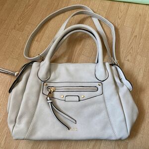  beautiful goods FIRANO shoulder bag firano filler no handbag 2way white 