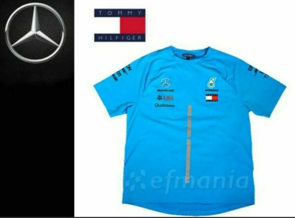 2018 メルセデスAMG F1 支給品 セットアップ・シャツ 『トミーヒルフィガー』
