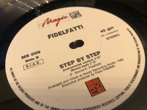 12”★Fidelfatti / Step By Step / ヴォーカル・ハウス・クラシック！