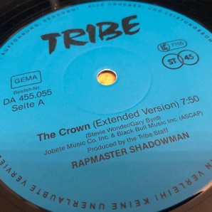 12”★Rapmaster Shadowman / The Crown / ユーロ・ヒップ・ハウス！STEVIE WONDER作Gary Bandのカバー!の画像3