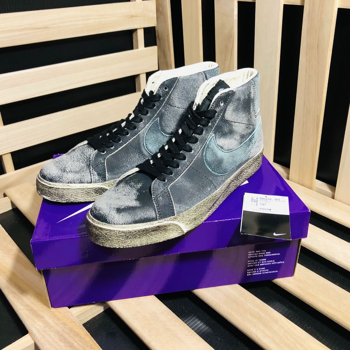 ☆大人気商品☆ Supreme × × Supreme Nike SB Blazer SB Mid Denim
