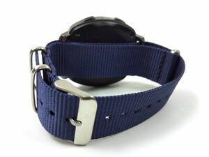  nylon made military strap nato type wristwatch cloth belt navy 20mm