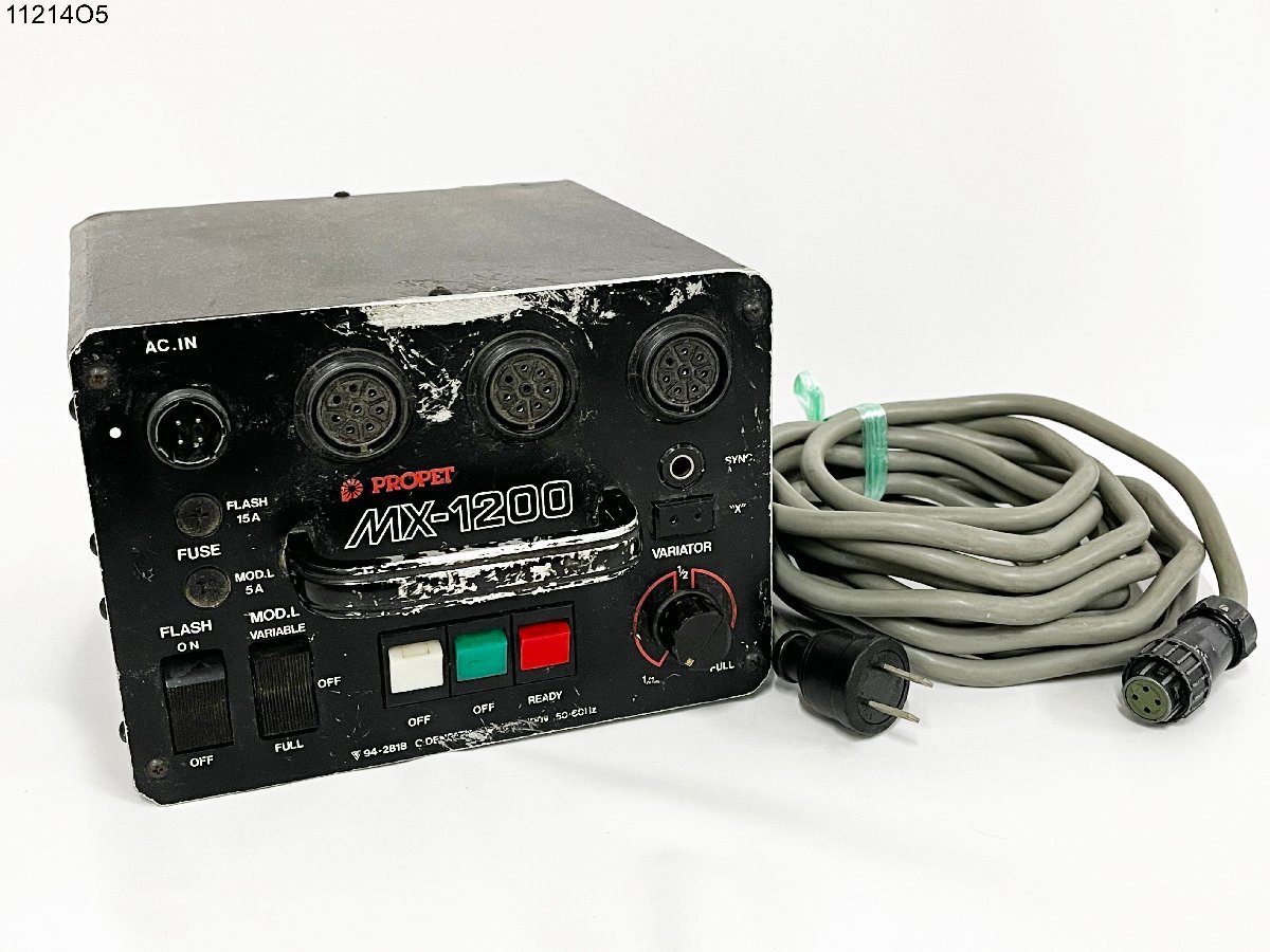 通常 1本タイプ ◇ MSD-2400 □ストロボ 電源部(ジェネレーター