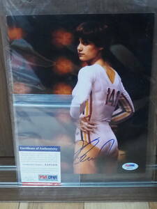  white .. Nadia * koma nechi autograph autograph PSA judgment 