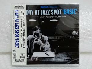 未開封+廃盤品+難あり　Sony Music Direct　CD　菅原正二　A DAY AT JAZZ SPOT ‘BASIE'　Selected by Shoji swifty Sugawara