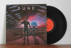 Ost / 砂の惑星 デューン Dune LP Brian Eno Toto サントラ デビット・リンチ David Lynch スティング SF