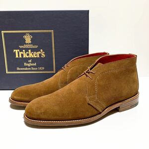 * хорошая вещь Tricker's × Junya Watanabe Comme des Garcons специальный заказ замша ботинки чукка Британия производства desert boots короткие сапоги кожа обувь 